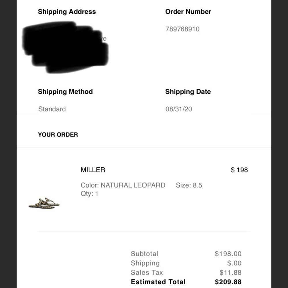 Tory Burch Miller sandals - Picture 4 of 4